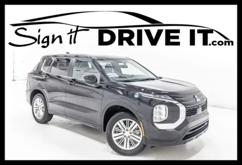 Black 2024 Mitsubishi Outlander ES for sale in Denton, TX