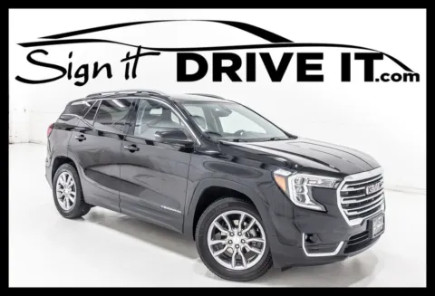 Black 2022 GMC Terrain SLT for sale in Denton, TX