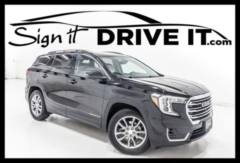 Black 2022 GMC Terrain SLT for sale in Denton, TX