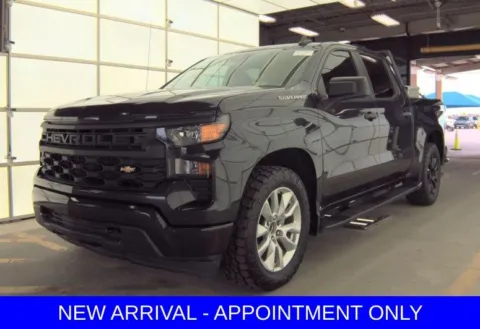 Gray 2022 Chevrolet Silverado 1500 Custom for sale in Denton, TX