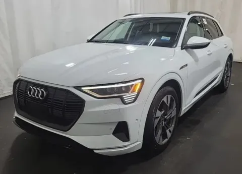 White 2021 Audi e-tron Premium for sale in Denton, TX