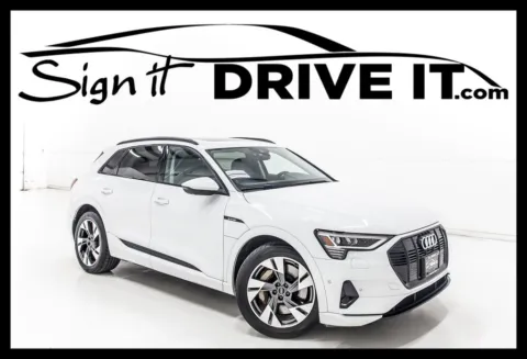 White 2021 Audi e-tron Premium for sale in Denton, TX