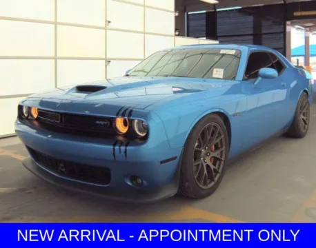 Blue 2015 Dodge Challenger SRT 392 for sale in Denton, TX
