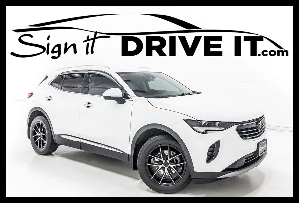 White 2021 Buick Envision Preferred for sale in Denton, TX