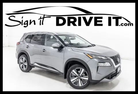 Gray 2023 Nissan Rogue SL for sale in Denton, TX