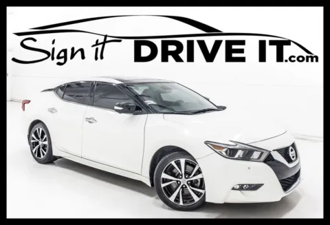 White 2018 Nissan Maxima Platinum for sale in Denton, TX