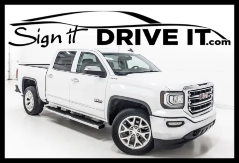 White 2018 GMC Sierra 1500 SLT for sale in Denton, TX