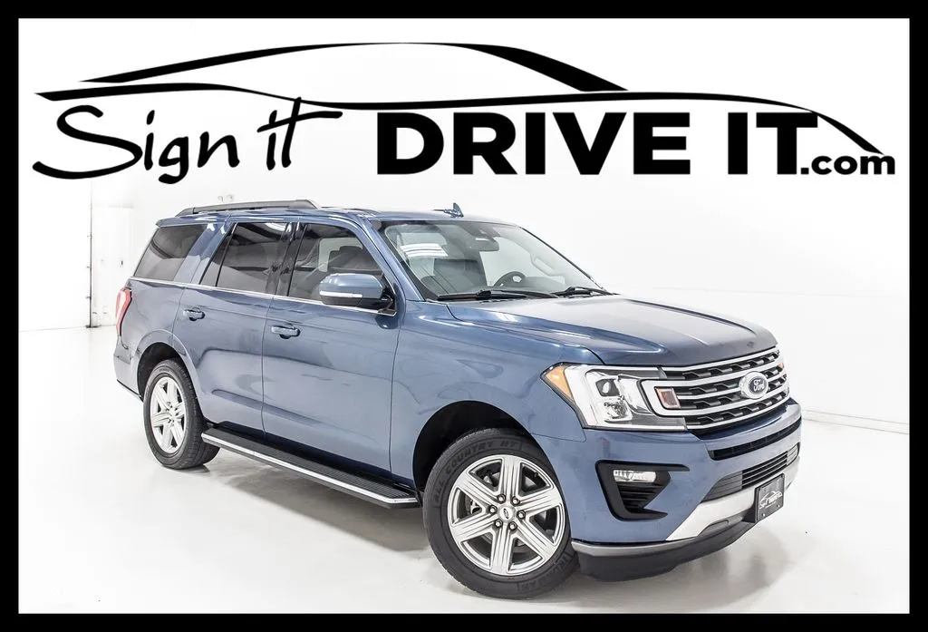 Blue 2020 Ford Expedition XLT for sale in Denton, TX
