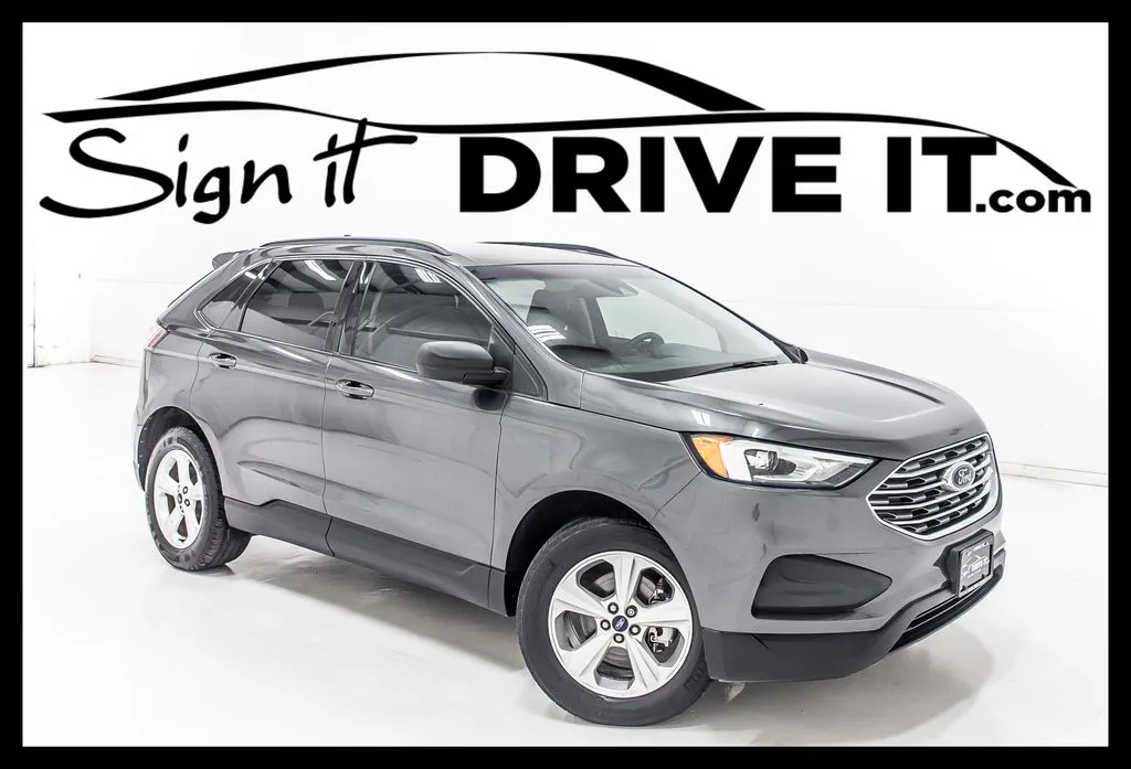 Gray 2020 Ford Edge SE for sale in Denton, TX
