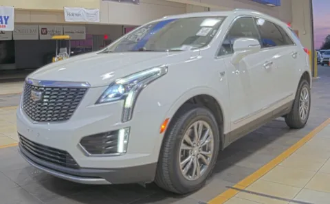 White 2021 Cadillac XT5 Premium Luxury for sale in Denton, TX