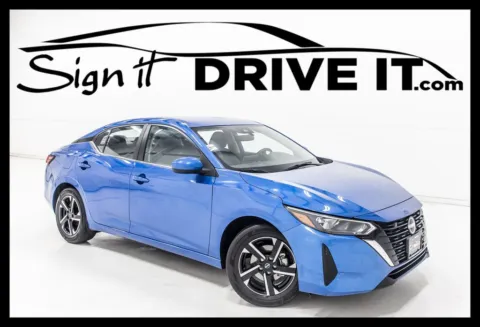 Blue 2025 Nissan Sentra SV for sale in Denton, TX