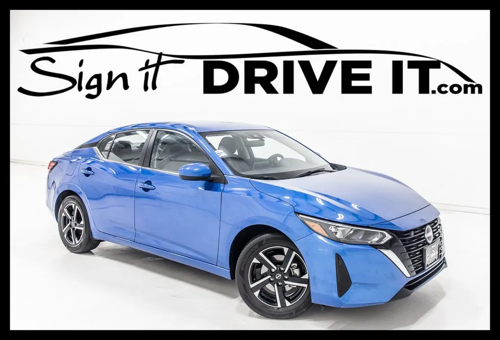 Blue 2025 Nissan Sentra SV for sale in Denton, TX