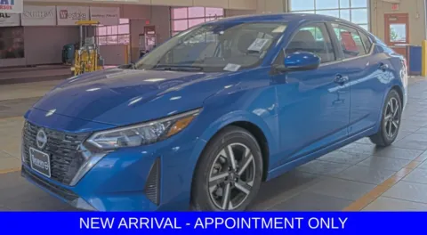 Blue 2025 Nissan Sentra SV for sale in Denton, TX