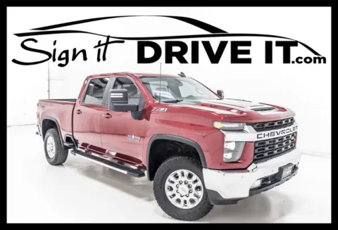 Red 2020 Chevrolet Silverado 2500HD LT for sale in Denton, TX