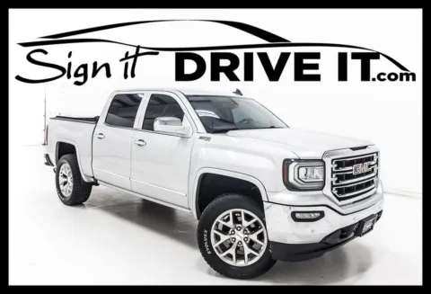 Silver 2018 GMC Sierra 1500 SLT for sale in Denton, TX