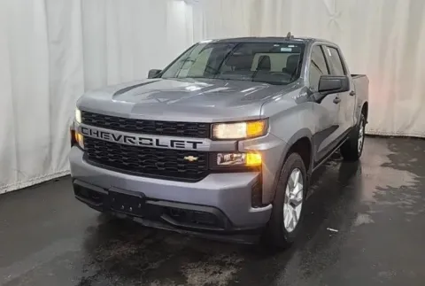 Gray 2019 Chevrolet Silverado 1500 Custom for sale in Denton, TX