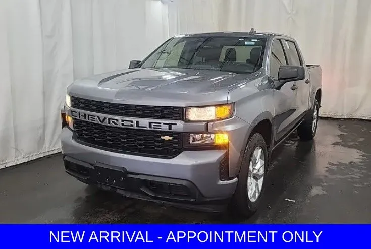 Gray 2019 Chevrolet Silverado 1500 Custom for sale in Denton, TX