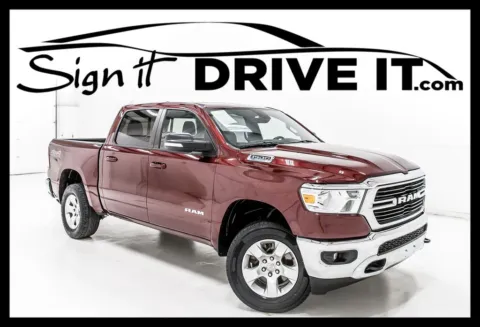 Red 2021 Ram 1500 Big Horn/Lone Star for sale in Denton, TX