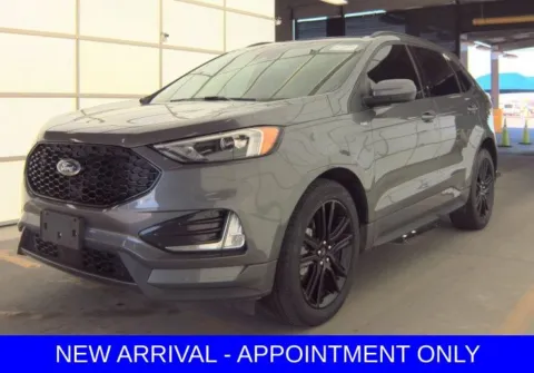 Gray 2022 Ford Edge ST Line for sale in Denton, TX