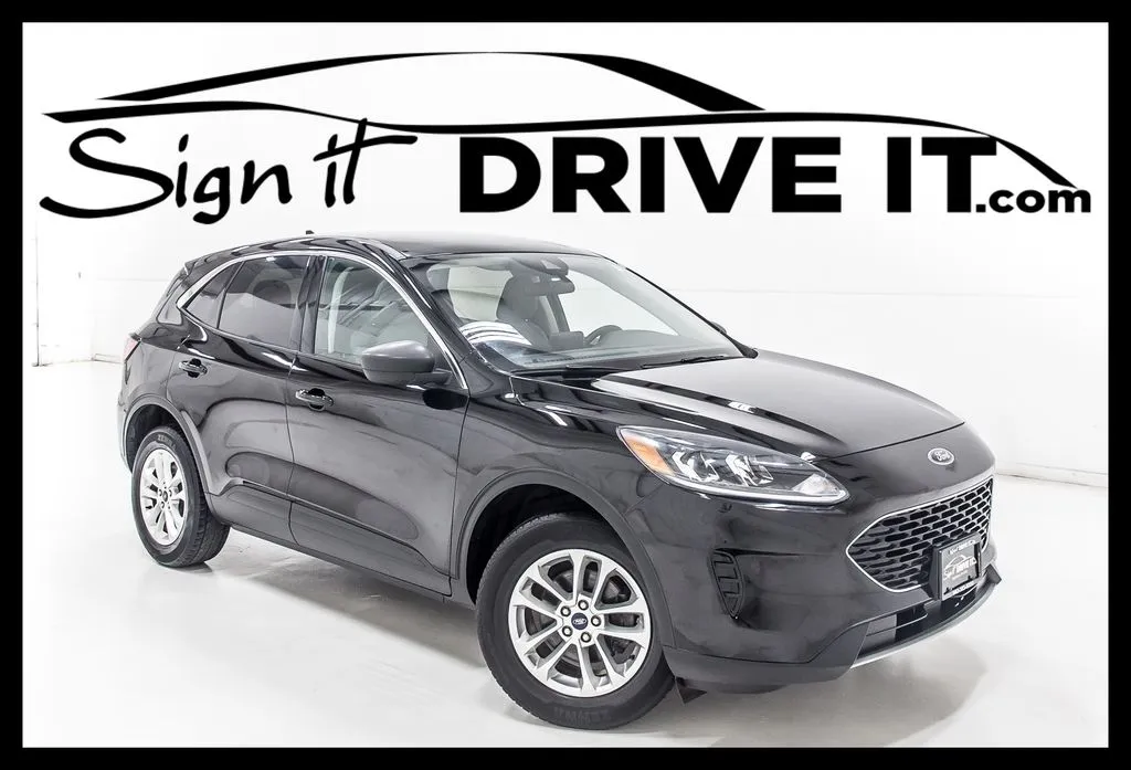 Black 2022 Ford Escape SE for sale in Denton, TX