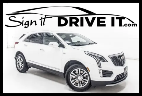 White 2021 Cadillac XT5 Premium Luxury for sale in Denton, TX