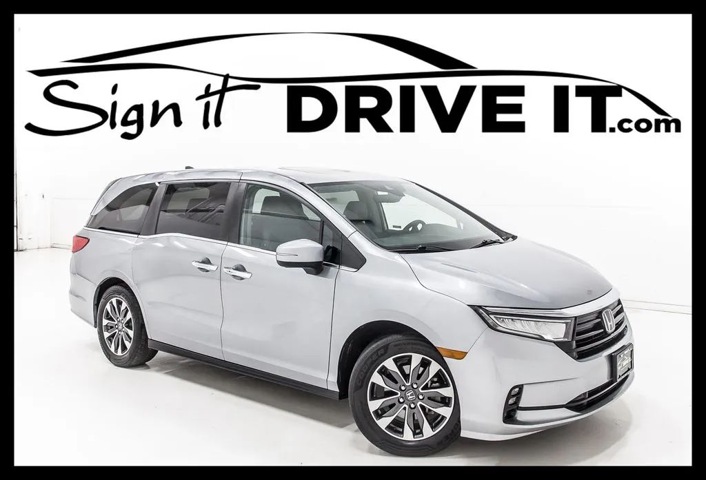 Silver 2023 Honda Odyssey EX-L for sale in Denton, TX