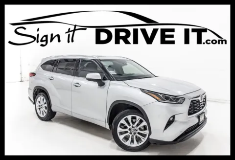 Silver 2020 Toyota Highlander Limited for sale in Denton, TX