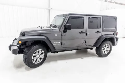 Another view of 2018 Jeep Wrangler JK Unlimited Sport for sale in Denton, TX at Sign It Drive It