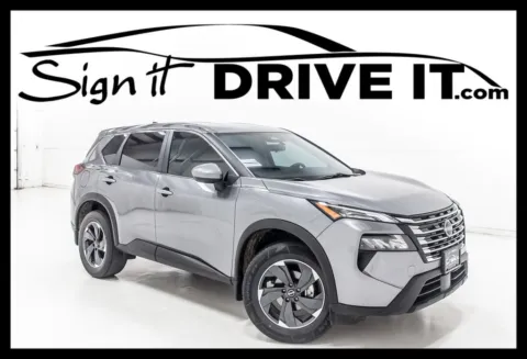 Gray 2024 Nissan Rogue SV for sale in Denton, TX