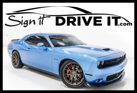 Blue 2015 Dodge Challenger SRT 392 for sale in Denton, TX