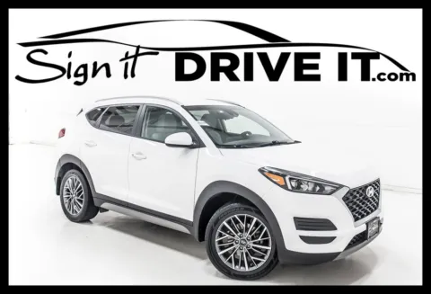 White 2019 Hyundai Tucson SEL for sale in Denton, TX