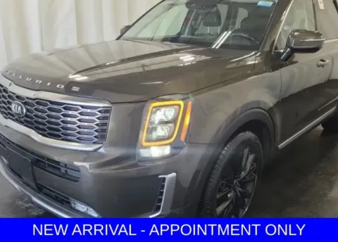 Green 2020 Kia Telluride SX for sale in Denton, TX