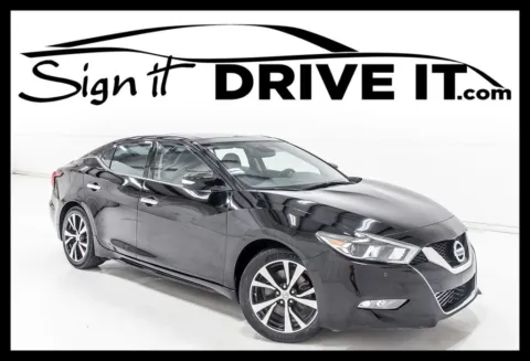 Black 2018 Nissan Maxima Platinum for sale in Denton, TX