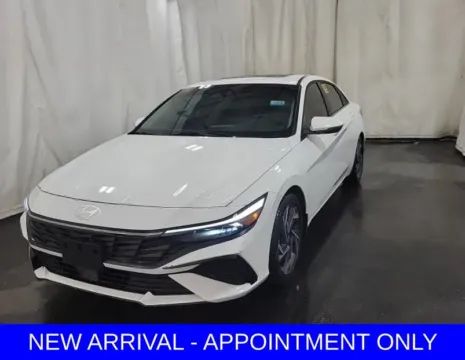 White 2025 Hyundai Elantra Limited for sale in Denton, TX