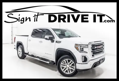 White 2021 GMC Sierra 1500 SLT for sale in Denton, TX
