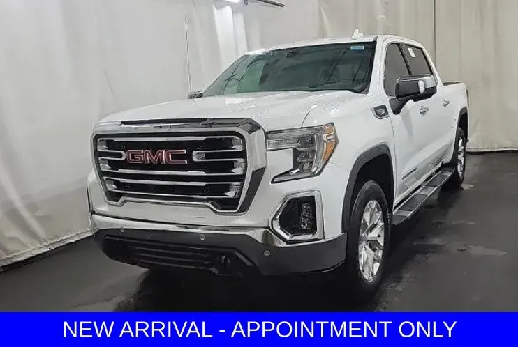 White 2021 GMC Sierra 1500 SLT for sale in Denton, TX
