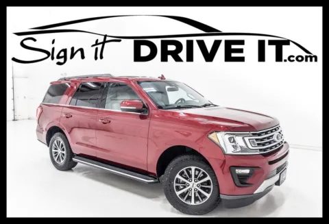 Red 2018 Ford Expedition XLT for sale in Denton, TX