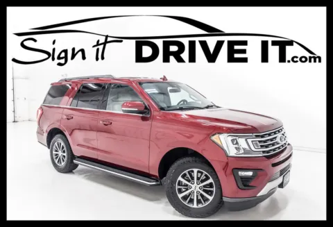 Red 2018 Ford Expedition XLT for sale in Denton, TX