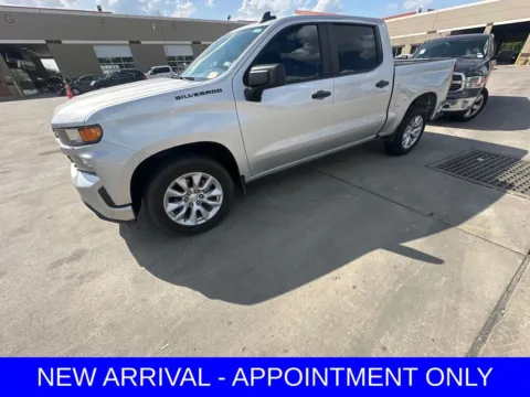 Silver 2022 Chevrolet Silverado 1500 LTD Custom for sale in Denton, TX