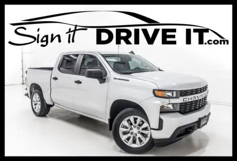 Silver 2022 Chevrolet Silverado 1500 LTD Custom for sale in Denton, TX