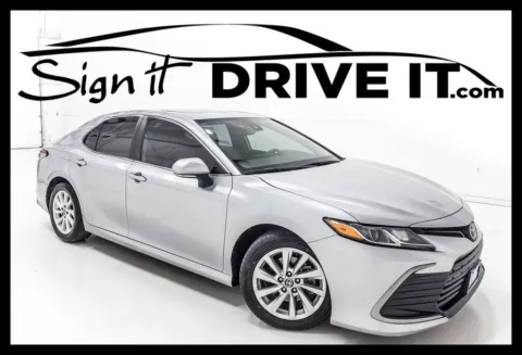 Silver 2023 Toyota Camry LE for sale in Denton, TX
