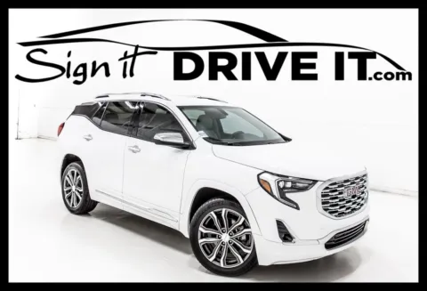 White 2019 GMC Terrain Denali for sale in Denton, TX
