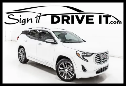White 2019 GMC Terrain Denali for sale in Denton, TX
