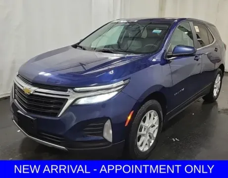 Blue 2022 Chevrolet Equinox LT for sale in Denton, TX