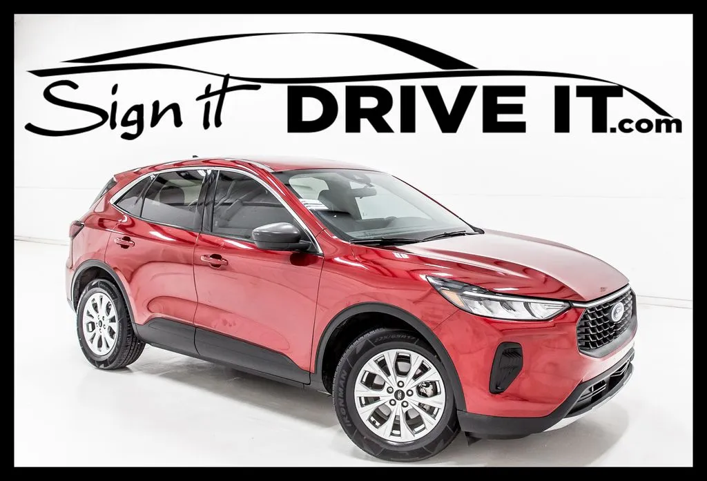 Red 2023 Ford Escape Active for sale in Denton, TX