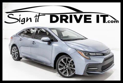 Gray 2021 Toyota Corolla SE for sale in Denton, TX