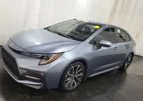 Gray 2021 Toyota Corolla SE for sale in Denton, TX