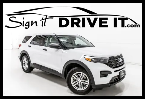 White 2023 Ford Explorer for sale in Denton, TX