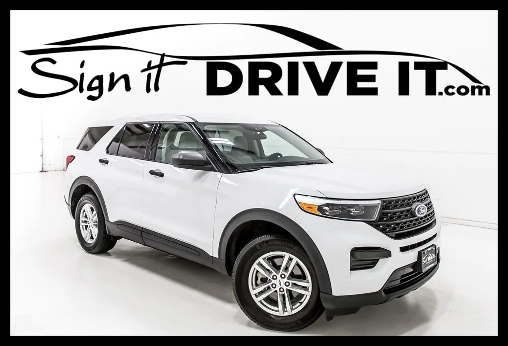 White 2023 Ford Explorer for sale in Denton, TX