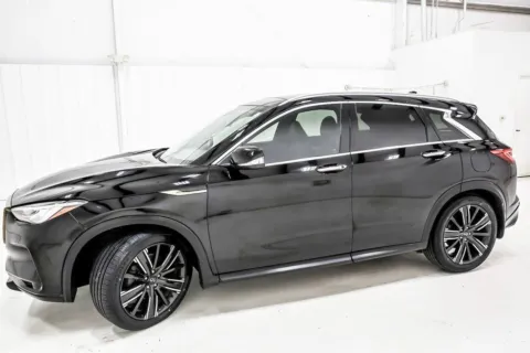 Another view of 2021 INFINITI QX50 LUXE for sale in Denton, TX at Sign It Drive It